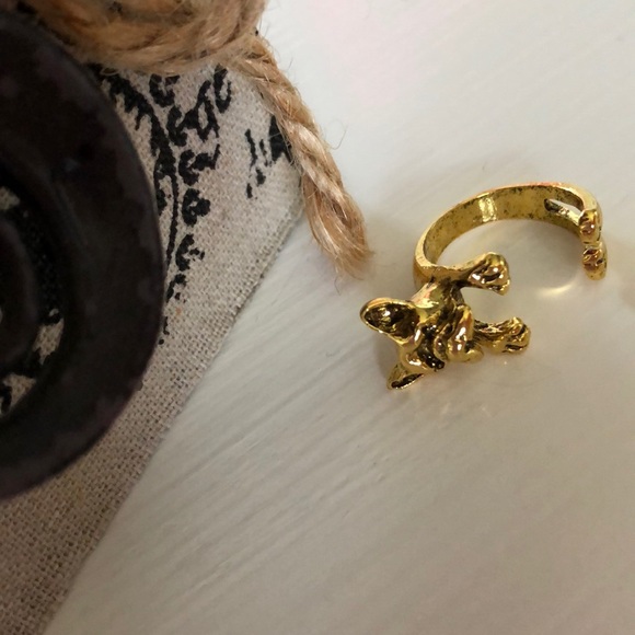 “Frenchies Forever “ Adorable Size 7 ring! LAST ONE! - Picture 4 of 7